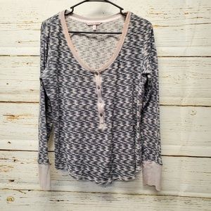 Victoria's Secret Henley Style Top